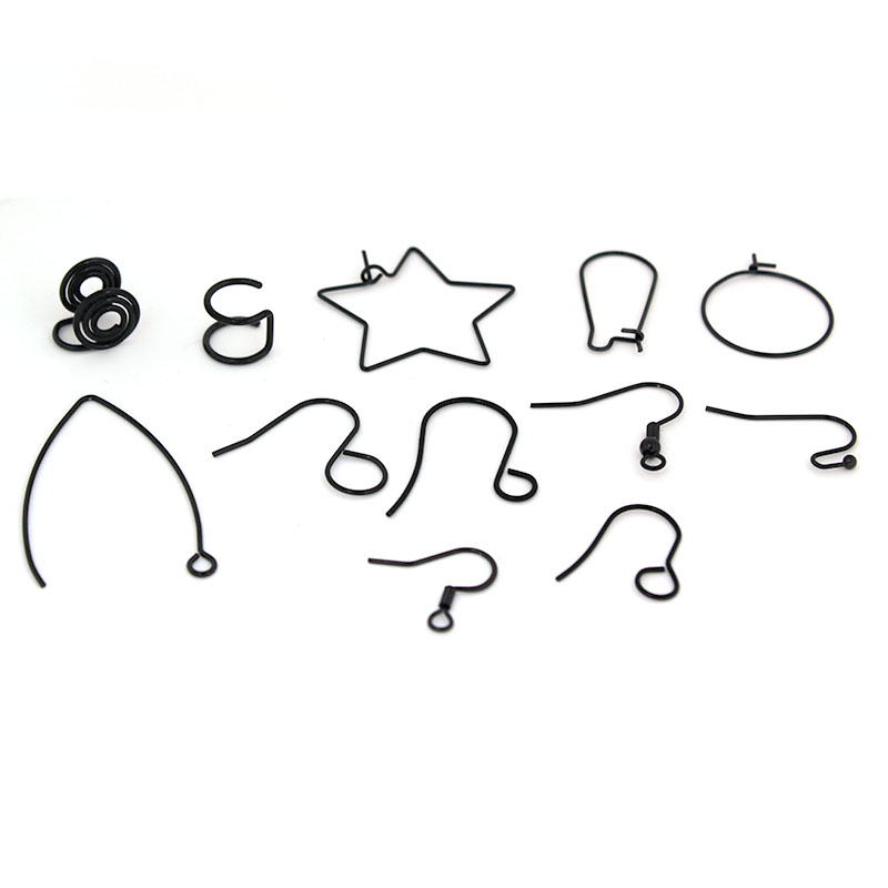 Hoop Earrings - 30-10Pcs Stainless Steel Earring Hooks Clasp