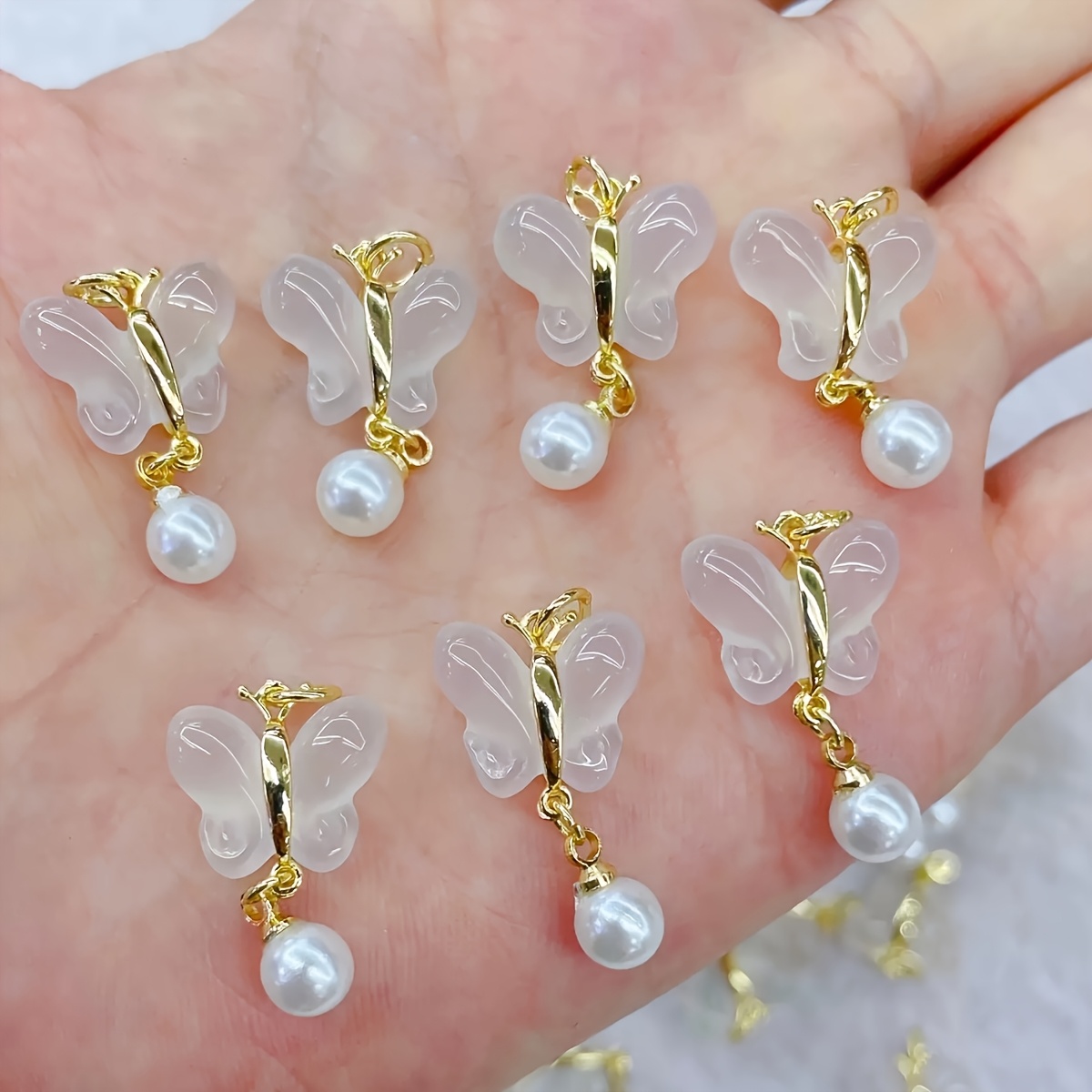 1Pcs Retro Butterfly Glass Pen - Butterfly Pendant Necklace 评论和价格
