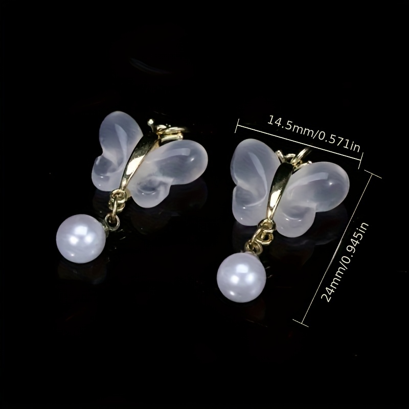 1Pcs Retro Butterfly Glass Pen - Butterfly Pendant Necklace 评论和价格