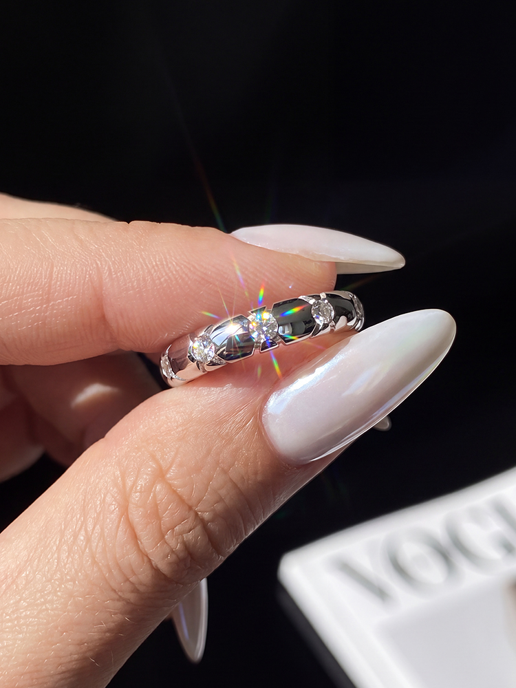 Simple Real Moissanite Diamond - Moissanite Ring 评论和价格