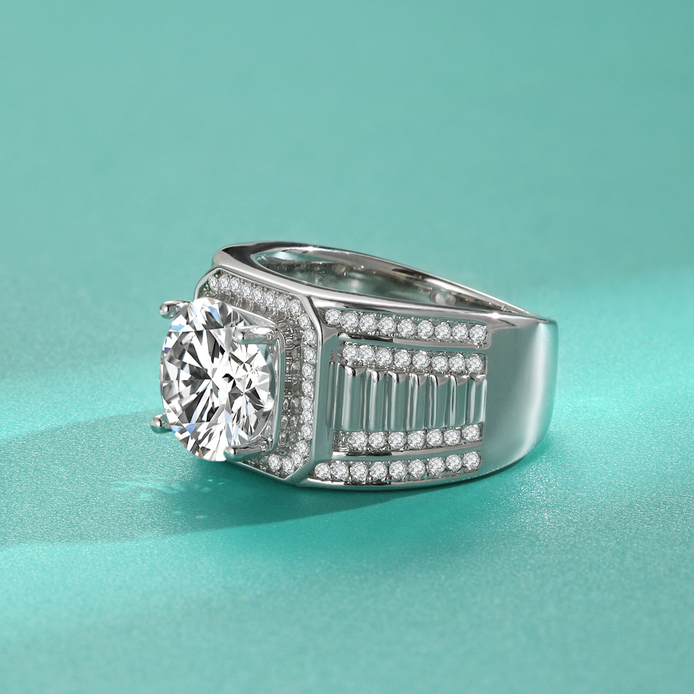 1 2 5 Carat D Color Moissanite - Moissanite Ring 评论和价格