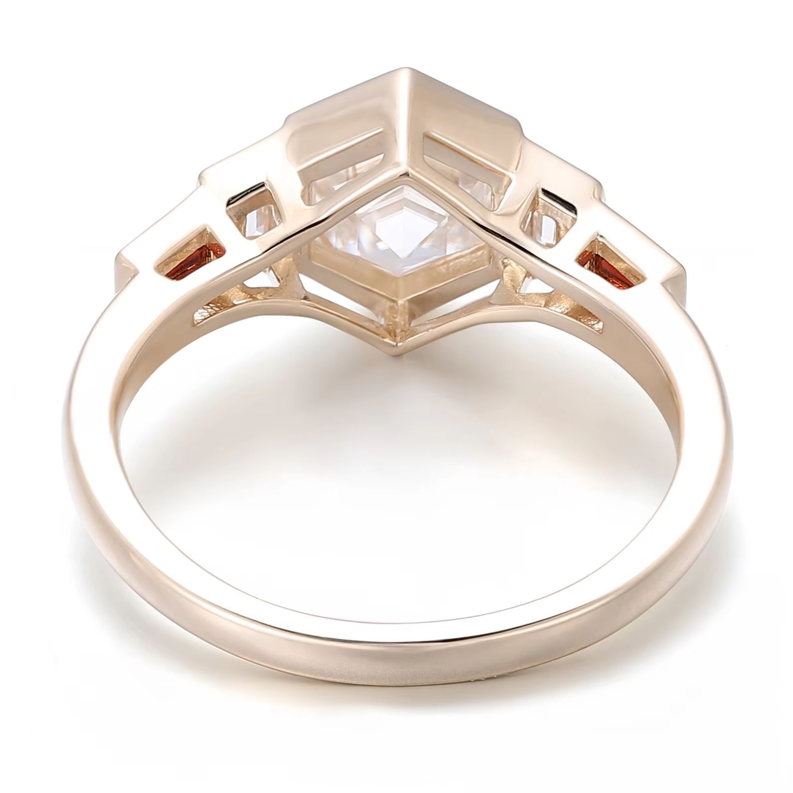 MUSHAN Custom Jewelry 10k 14k  - Moissanite Ring 评论和价格