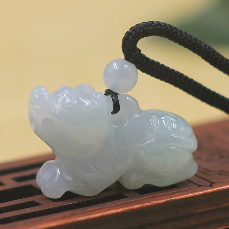Natural Emerald Chinese Three  - Necklace Pendant 评论和价格