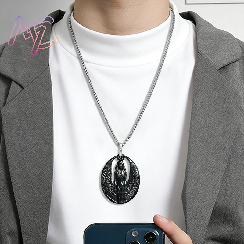 Myanmar Jadeite Isis Pendant N - Necklace Pendant 评论和价格