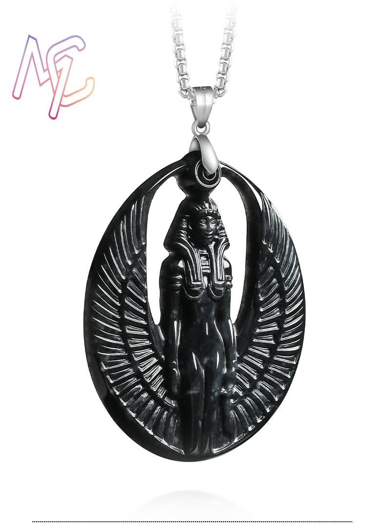 Myanmar Jadeite Isis Pendant N - Necklace Pendant 评论和价格