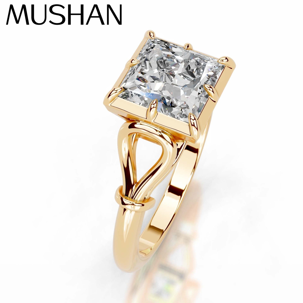 MUSHAN Custom Jewelry 925 Ster - Moissanite Ring 评论和价格