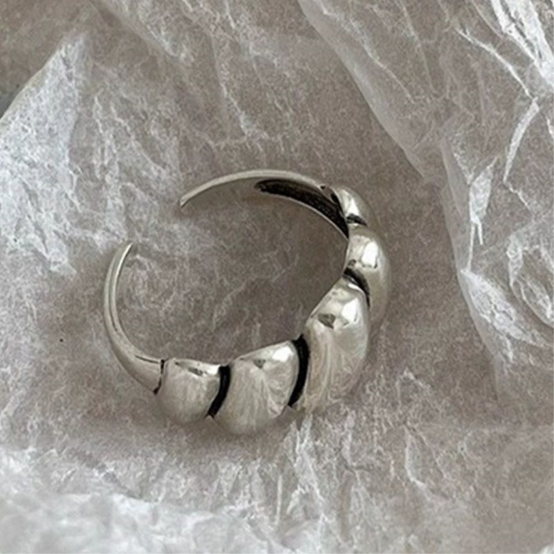 2Pcs Minimalist silver ring se - Minimalist Ring Stackable 评论和价格