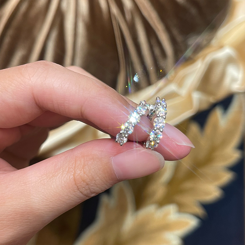 Original Silver 925 Hoops Hugg - Hoop Earrings 评论和价格