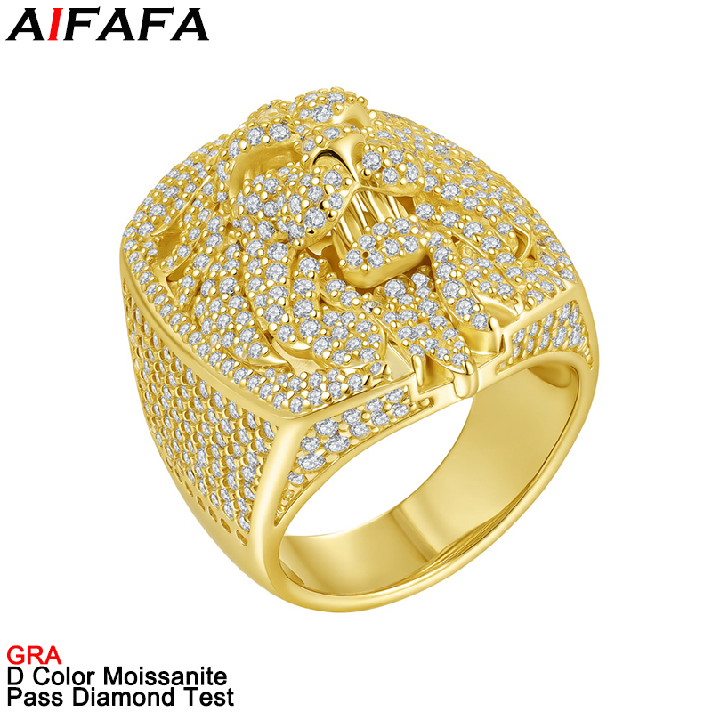 D Color Full Moissanite Diamon - Moissanite Ring 评论和价格