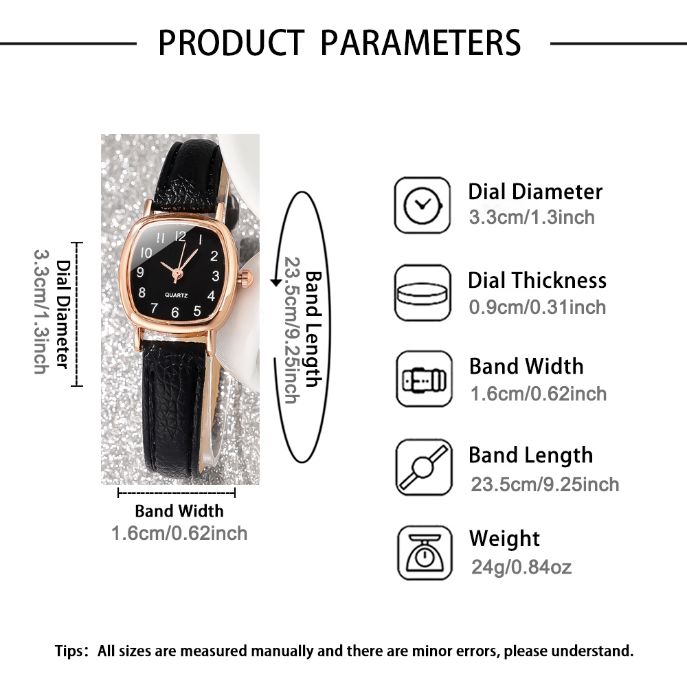 6Pcs  Quartz Watch & Jewelry S - Jewels On Watches 评论和价格