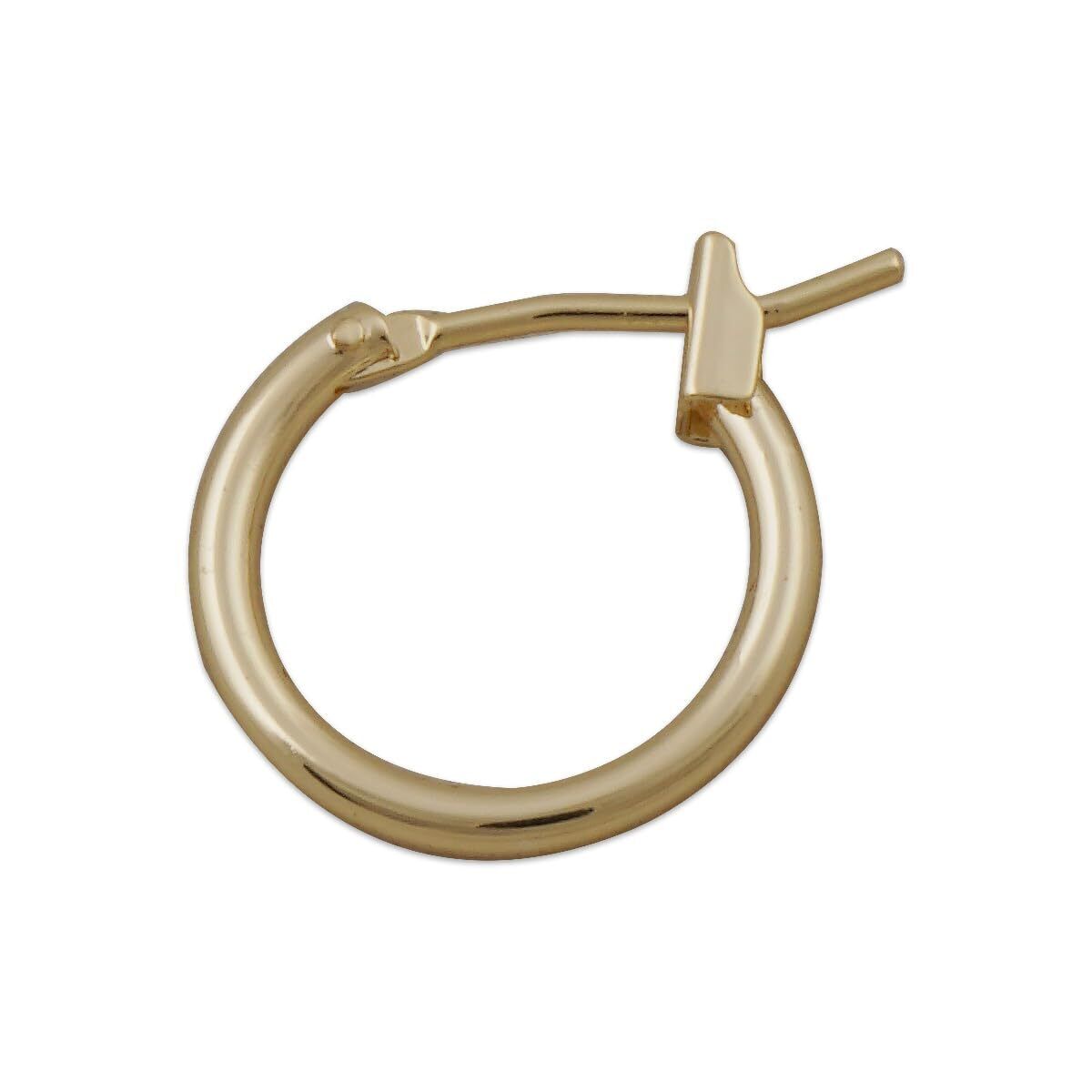 10pcs 14K Gold Filled French L - Hoop Earrings 评论和价格