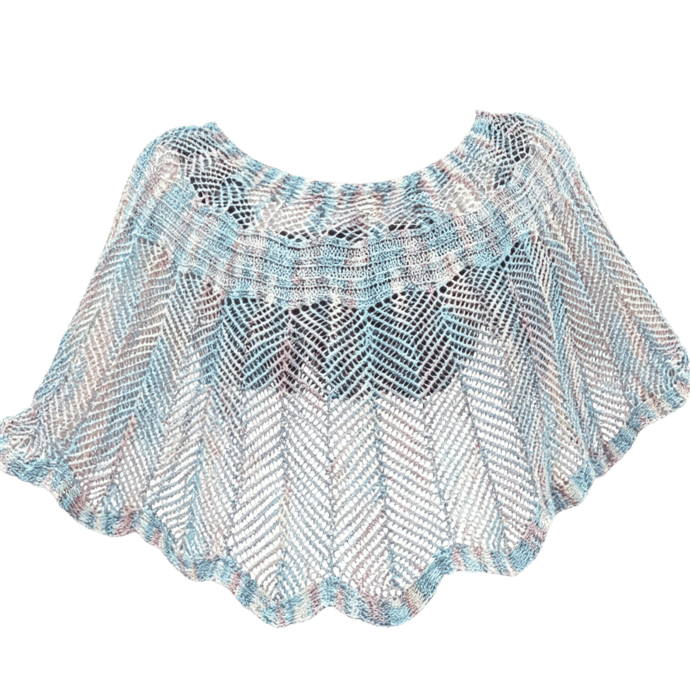 Pullover Style Crochet Shawl P - Vintage Brooch Pin 评论和价格