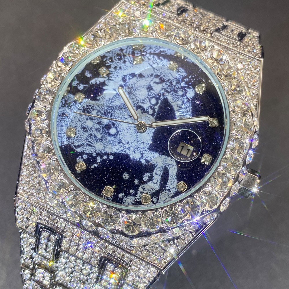 2026 Hip Hop Mens Quartz Watch - Jewelry Watches Men 评论和价格