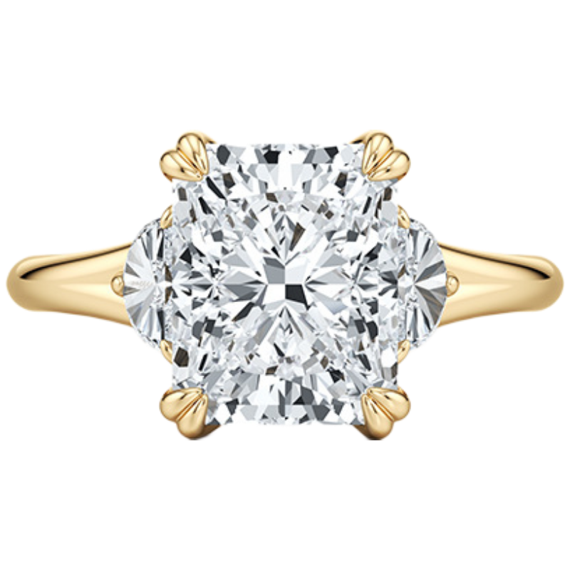 MUSHAN Custom Jewelry 925 Ster - Moissanite Ring 评论和价格
