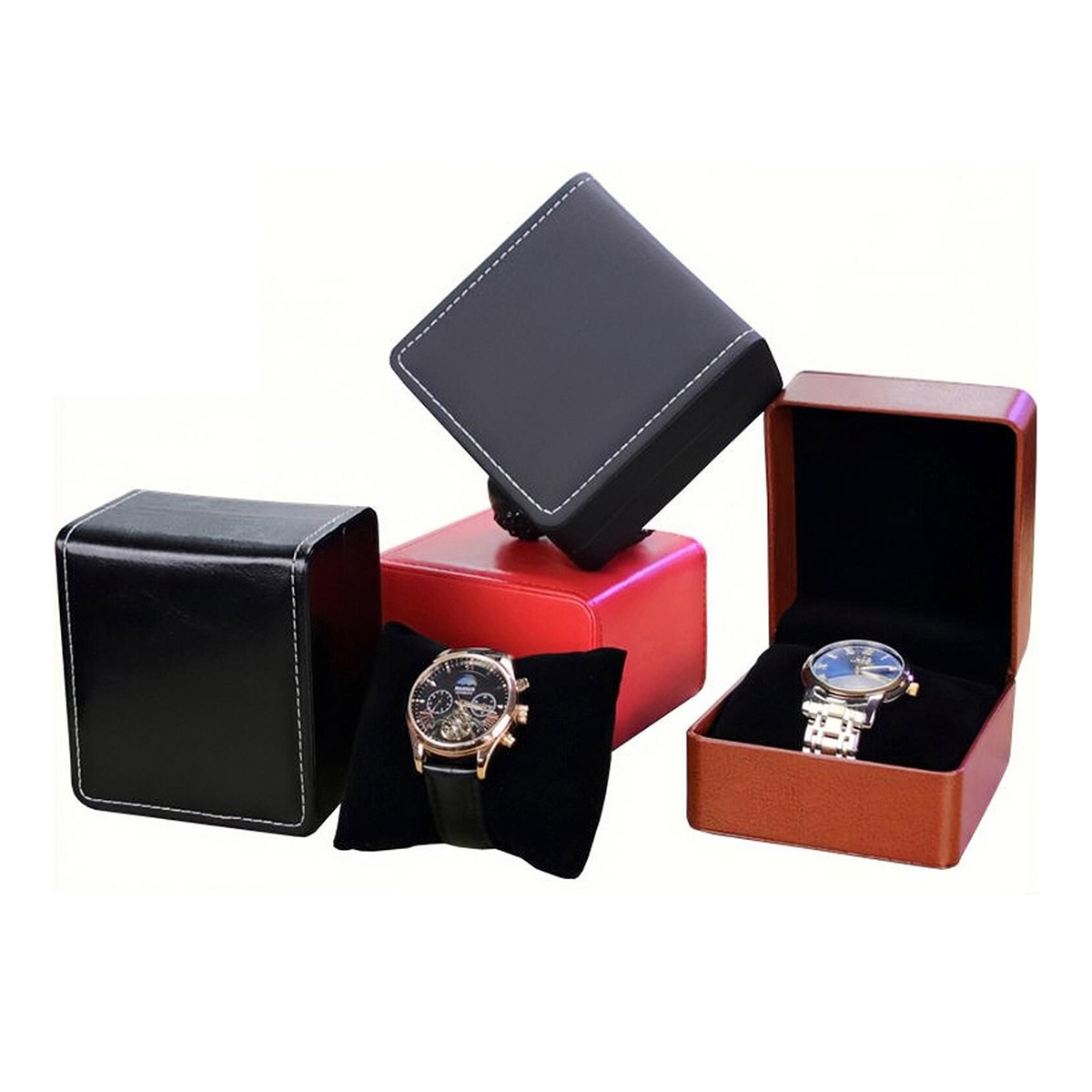 Fashion Leather Watch Box Case - Best Jewelry Watches Women 评论和价格