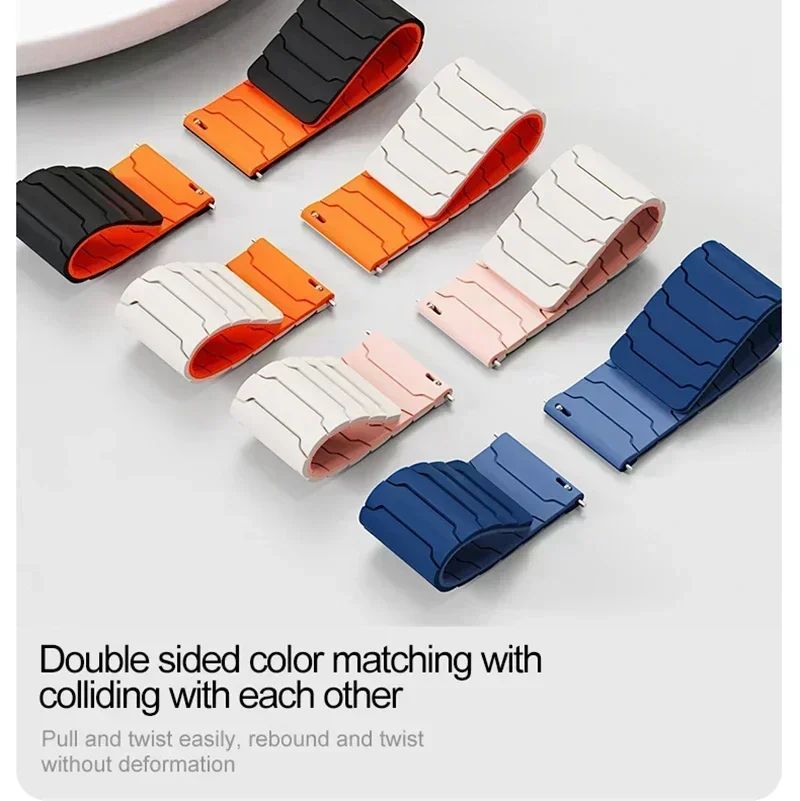 22mm Sport Silicone Strap For  - A1 Watches & Jewelry New York Photos 评论和价格