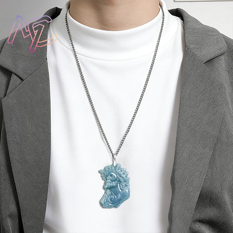 Myanmar Jadeite Priest Pendant - Necklace Pendant 评论和价格