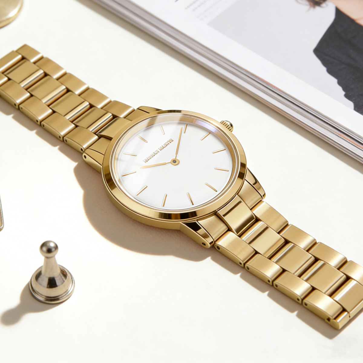 Womens Watch Rose Gold Stainle - Jewels On Watches 评论和价格